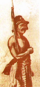 Soldado Paraguayo 1865 / 70